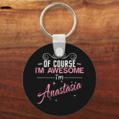 もちろん私は素晴らしアナスタシアだ キーホルダー (正面)