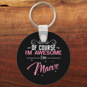 もちろん私は素晴らしメイヴだ キーホルダー (正面)