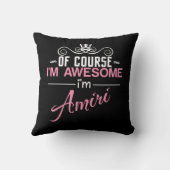 もちろん私は素晴らし亜美里だ クッション (裏面)