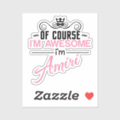 もちろん私は素晴らし亜美里だ シール (シート)