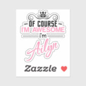 もちろん私素晴らしはアイリン シール (シート)