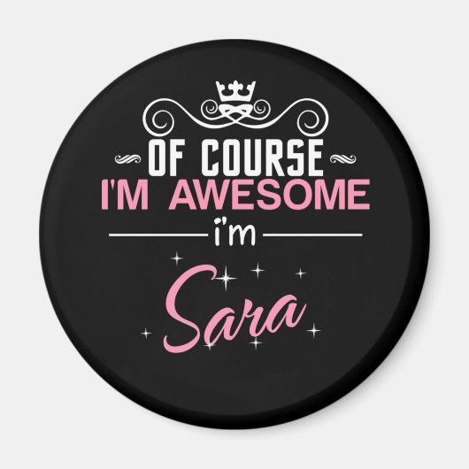 もちろん素晴らしサラだ マグネット (正面)