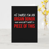 もちろん臓器提供者の私はこれを欲しがってる カード (黄色い花)