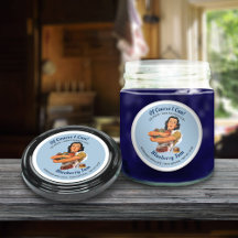 もちろん蓋のラベルを瓶に入れる