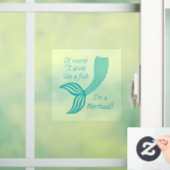 もちろん魚みたいに飲むし人魚だよ ウィンドウサイン (ホーム)