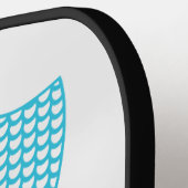 もちろん魚みたいに飲むし人魚だよ ピックルボールラケット (左詳細)