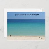 もちろん、これはポルトガルのアルガルヴェにいる私だ ポストカード (正面/裏面)