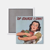 「もちろん、できる！」 マグネット (正面/裏面)