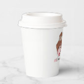 「もちろん、コーヒーを飲む前に必ずしも好きじゃないわ！」 紙コップ (右)