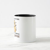 もちろん、サイズは問題の誰も小さなコーヒーを望まない マグカップ (中央)
