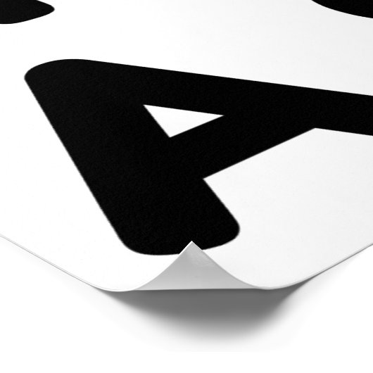 もちろん、サイズは問題の誰も小さなピザを望んでいない。 ポスター (角)