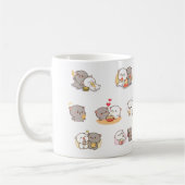 もち桃 コーヒーマグカップ (左)