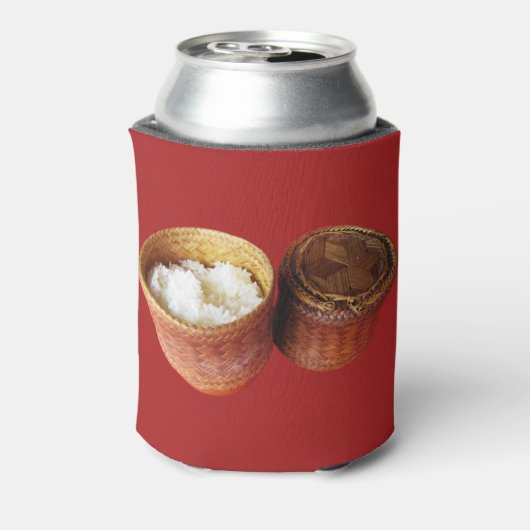 もち米[カオニアオ]タイラオフード 缶クーラー (缶裏面)