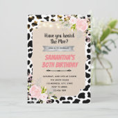 もっとうテーマの大人向け招待状 招待状 (スタンド正面)