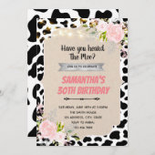 もっとうテーマの大人向け招待状 招待状 (正面/裏面)