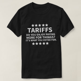もっとお金を払うのが好きですか？それはあなたが投票した結果です  Tシャツ