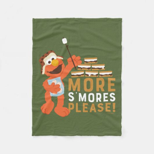 もっとお願い！ フリースブランケット (正面)