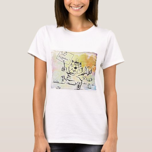もっとぎゅっとしてほしい Tシャツ (正面)