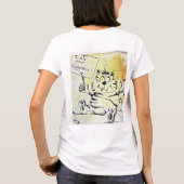 もっとぎゅっとしてほしい Tシャツ (裏面)