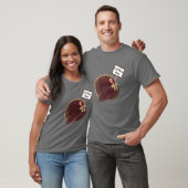 もっとたくさんのハム食べ感謝祭のユーモアSの印を持つトルコ Tシャツ (ユニセックス)