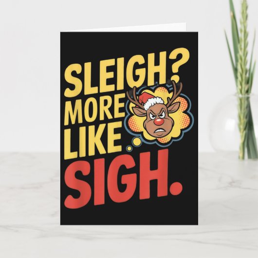 もっとため息みたいなクリスマスプレゼント カード (正面)