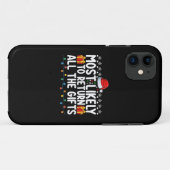 もっともギフトを全て返品しそうなクリスマス Case-Mate iPhoneケース (裏面(横))