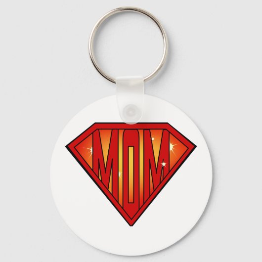 もっとも偉大すごいMom Keychain キーホルダー (正面)