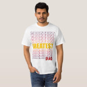 もっとも偉大パパ Tシャツ (正面フル)