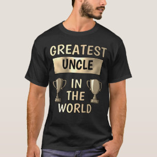 もっとも偉大パーソナライズされた Tシャツのおじさん Tシャツ