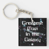 もっとも偉大マママイン銀河系スクエアキーチェーン キーホルダー (正面)