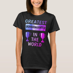 もっとも偉大孫娘Tシパーソナライズされたャツ Tシャツ