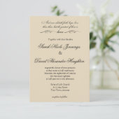 『もっとも偉大恋の結婚式招待状』 招待状 (スタンド正面)