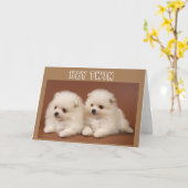 もっとも偉大来THING IN *PAIRS* TWIN誕生日 カード (黄色い花)