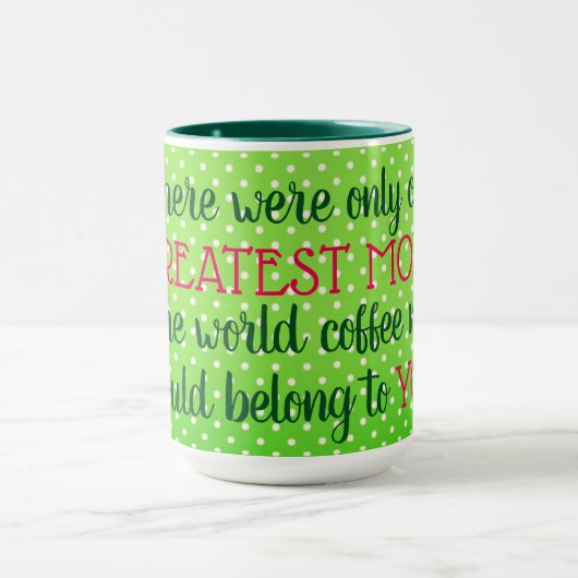 もっとも偉大母 マグカップ (中央)