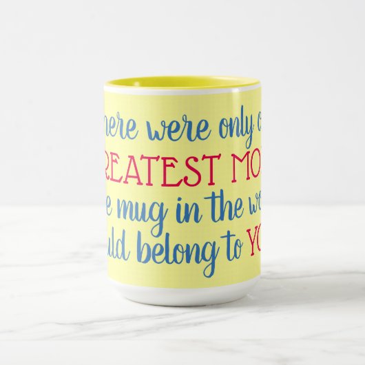 もっとも偉大母 マグカップ (中央)