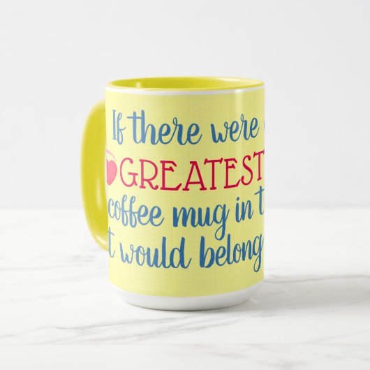 もっとも偉大母 マグカップ (正面左)