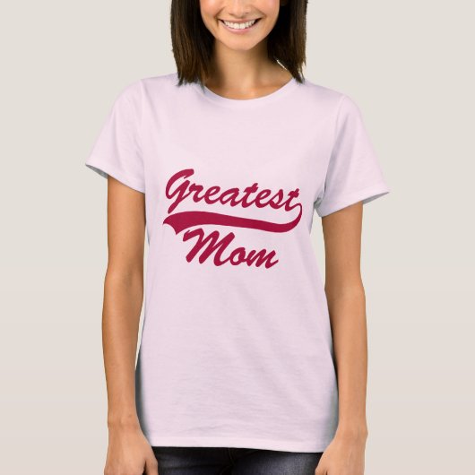 もっとも偉大母 Tシャツ (正面)