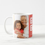 もっとも偉大.おばあちゃん。母の日フォトコーヒーマグ コーヒーマグカップ (左)