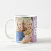 もっとも偉大.おばあちゃん。母の日フォトコーヒーマグ コーヒーマグカップ (左)