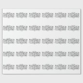 もっとも偉大Clarinetist ラッピングペーパー (フラット)