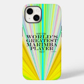 もっとも偉大Marimba Player Yet Case-Mate iPhone Case Case-Mate iPhoneケース (裏面)