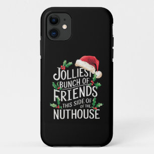 もっとも陽気な友達たち クリスマスのマッチング サラシック iPhone 11 ケース