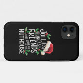 もっとも陽気な友達たち クリスマスのマッチング サラシック Case-Mate iPhoneケース (裏面(横))