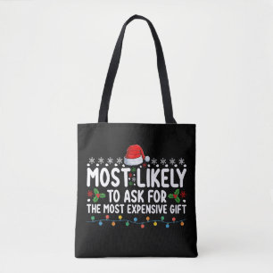 もっとも高価なギフトをねだりそうなクリスマスの トートバッグ
