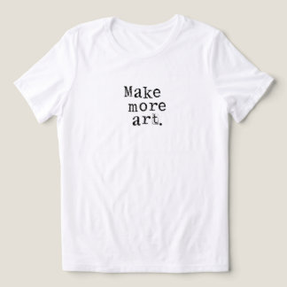 もっとアートを トライブレンドTシャツ