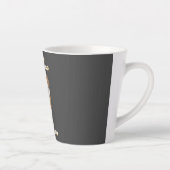 もっとエスプレッソを 少ない憂鬱 カフェラテマグ (右)