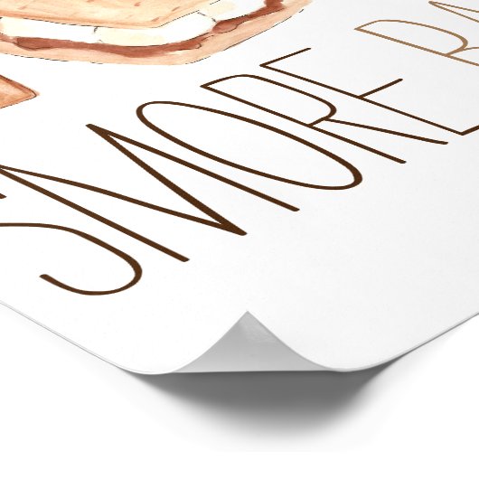 もっとキャンプ誕生日もっとバーポスター ポスター (角)