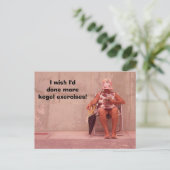 もっとケゲルエクササイズを!-ヴィンテージ ポストカード (スタンド正面)