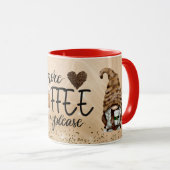 もっとコーヒーお願い格言 マグカップ (正面右)