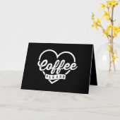 もっとコーヒーをお願い カード (黄色い花)